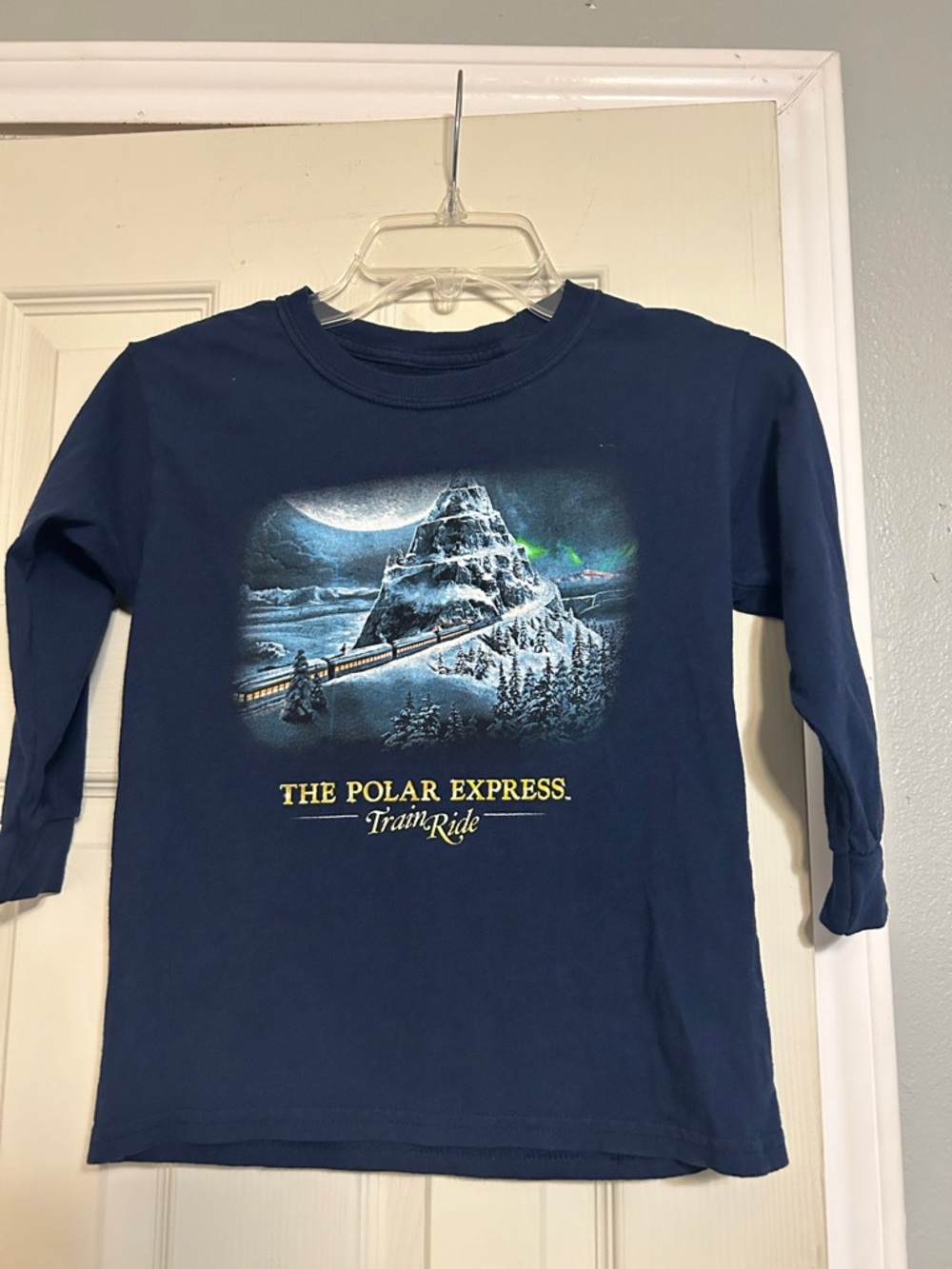 💘$4.99 shipping💘 The Polar Express blue train ride tee Believe